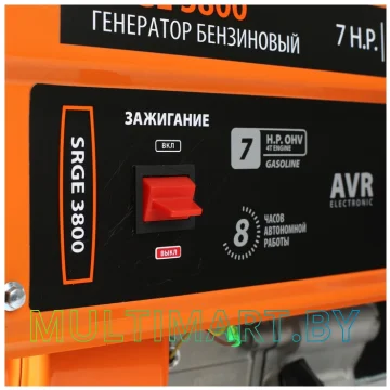 Бензиновый генератор Patriot Max Power SRGE 3800 картинка 2